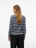 Vero Moda Pullover in Anthrazit/ Creme