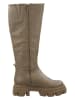 Steve Madden Leren laarzen beige