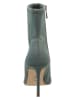 Steve Madden Leder-Stiefeletten in Grau