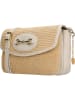Wojas Leder-Umhängetasche in Beige - (B)24 x (H)15 x (T)8 cm