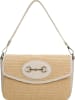 Wojas Leder-Umhängetasche in Beige - (B)24 x (H)15 x (T)8 cm