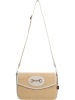 Wojas Leder-Umhängetasche in Beige - (B)24 x (H)15 x (T)8 cm