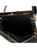 Wojas Leder-Umhängetasche in Schwarz - (B)29 x (H)24 x (T)10 cm