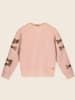 Like Flo Sweatshirt in Rosa/ Gold