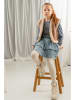 Like Flo Wende-Weste in Beige/ Hellbraun