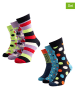 Happy Socks 6er-Set: Socken "Thumbs up" in Bunt