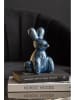 Present Time Decoratief object "Balloon Bunny" blauw - (H)15 cm