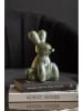 Present Time Dekoobjekt "Balloon Bunny" in Grün - (H)15 cm