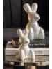 Present Time Decoratief object "Balloon Bunny" wit - (H)15 cm