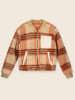 Like Flo Fleecejacke in Beige/ Orange