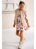 Like Flo Kleid in Creme/ Bunt