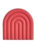 OYOY living design Onderzetter "Rainbow" rood - (H)1,2 x (L)15 x (B)15 cm