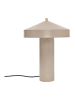 OYOY living design Lampa stołowa "Hatto" w kolorze beżowym - wys. 30 x Ø 41 cm