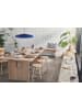 OYOY living design Tafellamp "Kasa" zilverkleurig - (H)50 x Ø 35 cm