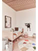 OYOY mini Wandgarderobe in Creme/ Schwarz