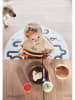 OYOY mini Spieldecke "Adventure" in Grau -  Ø 112 cm