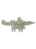 OYOY mini Maskotka "Buddy Crocodile" w kolorze zielonym