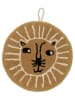 OYOY mini Wanddekoration "Lion" in Hellbraun