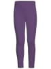 happy girls by Eisend Legginsy termiczne w kolorze fioletowym