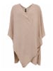 Zwillingsherz Poncho in Beige