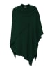 Zwillingsherz Poncho in Dunkelgrün
