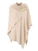 Zwillingsherz Poncho in Beige