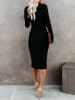 Milan Kiss Kleid in Schwarz