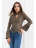 Milan Kiss Blouse taupe
