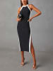 Milan Kiss Kleid in Weiß/ Schwarz