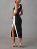 Milan Kiss Kleid in Weiß/ Schwarz
