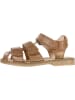 Wheat Leder-Halbsandalen "Addison" in Hellbraun