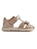 Wheat Leder-Halbsandalen "Donna" in Beige