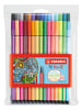 STABILO Premium viltstiften "- STABILO Pen 68" - 30 stuks
