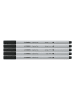 STABILO 10er-Set: Multi-Liner ''STABILO Creative Tips ARTY'' in Schwarz - 2 x 5 Stück