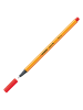 STABILO Fineliners ''STABILO point 88'' rood - 10 stuks