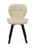 IDOMYA Factory 4er-Set: Esszimmerstühle in Grau/ Creme/ Rosa - (B)50 x (H)79 x (T)47,5 cm