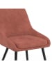 IDOMYA Factory 2er-Set: Esszimmerstühle "Olivia" in Terrakotta - (B)47,5 x (H)79 x (T)54 cm