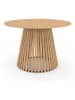 IDOMYA Essentials Eetkamertafel "Camélia" lichtbruin - (H)75 x Ø 110 cm