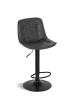 IDOMYA Factory 2-delige set: barkrukken "Brooklyn" antraciet - (B)44 x (H)87,5 x (D)47 cm