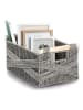 Zeller Opbergmand grijs - (B)33 x (H)18 x (D)22 cm