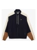 Lacoste Trainingsjacke in Schwarz/ Creme