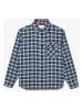Lacoste Hemd in Dunkelblau/ Hellblau