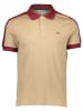 Lacoste Koszulka polo w kolorze karmelowo-czerwonym