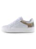 Anna Morellini Leren sneakers "Antilina" wit/beige