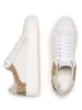 Anna Morellini Leren sneakers "Antilina" wit/beige