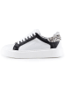 Anna Morellini Leder-Sneakers "Antilina" in Weiß/ Schwarz