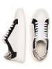 Anna Morellini Leren sneakers "Antilina" wit/zwart