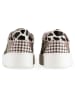 Anna Morellini Leren sneakers "Antilina" beige/groen/lichtroze