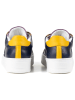 Anna Morellini Leren sneakers "Torecia" paars/donkerblauw