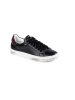 Anna Morellini Leder-Sneakers "Orena" in Schwarz/ Lila